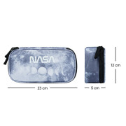 Set 3 Skate NASA Grey: batoh, penál, sáček Baagl