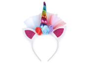 Karnevalový kostým - jednorožec multicolor