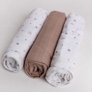 Bambusové pleny 70 x 70 cm 3 ks Babymatex