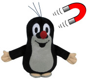 Krtek 10 cm, plyšová hračka s magnetem