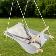 Houpačka pro nejmenší 2Kids Toys šedá