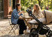 Houpadlo kočárku přenosné Bobby nabíjecí Matt Black Zopa