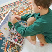 Magnetická kniha Vánoce – Christmas Magnetic Book Edukid