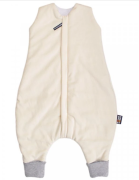 Spací pytel s nožičkami smetanový plyš