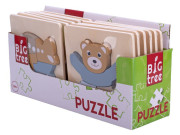Big Tree puzzle dřevěné 15x15 cm 