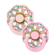 Dudlíky z přírodního kaučuku 2ks 0 - 6 měsíců Liberty Boheme Bibs