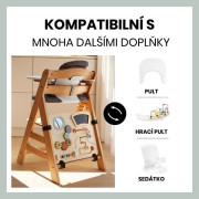 Aktivity centrum Play board na dřevěné židličky Alpha+/Beta+/Arketa Hauck