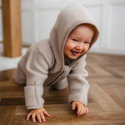 Merino dětský overal béžový Eevi