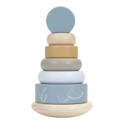 Nasazovací kroužky dřevěné Ocean Blue Little Dutch