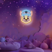 Dekorativní LED neon Tlapková patrola - Chase