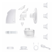Odsávačka mateřského mléka elektrická handsfree Gaia Duo Petite & Mars
