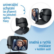Zpětné zrcátko na dítě na zadní opěrku Sipo