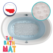 Protiskluzová podložka do vany Šedá