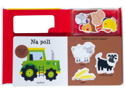 Malé dítě se učí Farma