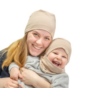 Bavlněný nákrčník Latté béžová Esito 