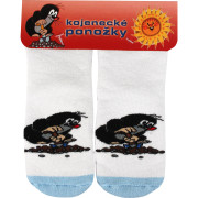 Ponožky kojenecké froté Krteček obrázkové chlapecké (3 páry)