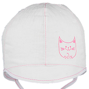 Dívčí zavazovací kšiltovka Kočička Růžová RDX