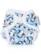 Novorozenecké extra jemné svrchní kalhotky suchý zip Bobánek