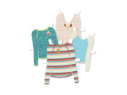 Sada vystřihovánek Velká šatna Djeco