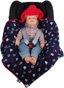 Letní zavinovačka fleece + bavlna