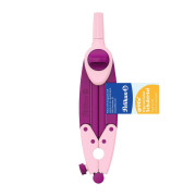 Kružítko Griffix růžové, ergonomické Pelikan