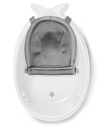 Vanička s ergonomickou podložkou Moby 3 fázová bílá