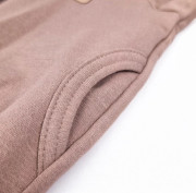 Mikina smyk rozepínací Outlast® Oříšková Little Angel