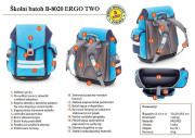 Školní batohový set ERGO TWO Roboman 4-dílný