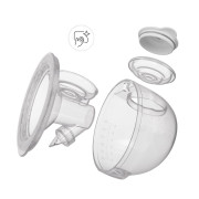 Odsávačka mateřského mléka s funkcí ohřevu krku Double Hands-free Gentleneste Kinderkraft