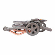 Skládací kočárek pro dvojčata panenky s batůžkem City X - 91 cm DeCuevas