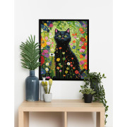 Diamantové malování Kočka v zahradě Diamond Dotz