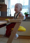 Pultík s područkami a botičkami k židli Baby Jitro 