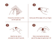 Nálepky na nehty For sweet little ones