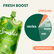 Smushie BIO Fresh Boost 170 g Salvest