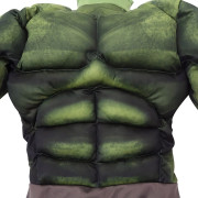 Dětský kostým Svalnatý Hulk s maskou Vel. 110-122/M