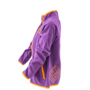 Dívčí mikina propínací fleezová fialová Pidilidi