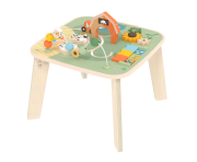 Stolek s aktivitami dřevěný Farmers Funday Tiny Love