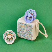 Dudlíky z přírodního kaučuku 2ks 0 - 6 měsíců Liberty Boheme Bibs