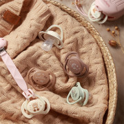 Dudlíky silikonové symetrické 18 m+, 2 ks BabyOno