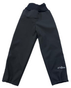 Černé softshell kalhoty s reflexním prvkem RDX