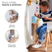 Židlička jídelní Sienna Kinderkraft