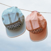 Kšiltovka Apricot leopard UPF 50+ KiETLA