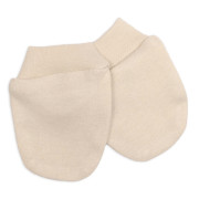 Bavlněná souprava pro miminko do porodnice 6D Made with love béžová Baby Nellys Vel. 56