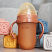 Kojenecká lahev pro kojené děti Eple 250 ml 6 m+ Kidnort