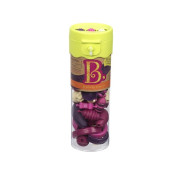 B.toys Spojovací korále a tvary Beauty Pops 50 ks fialové/růžové