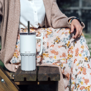 Nerezový termohrnek s brčkem 720 ml Umi Quokka