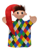 Maňásek Kašpárek 26 cm rolnička