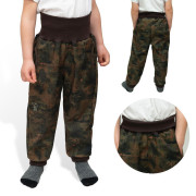 Rostoucí softshellové kalhoty Forest Esito