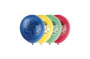 Balónek pastel 30 cm potisk Harry Potter 8 ks