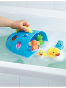 Plastový box na hračky do vany Baby Ono - Modrý - prasklý 2.jakost